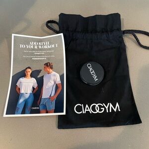 Next Black CIAGYM Drawstring Bag and tote bag